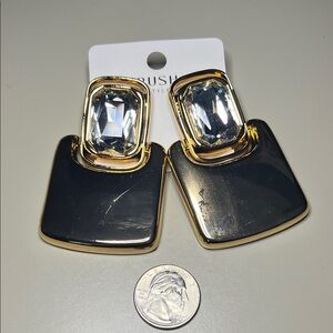 Gold Statement Earrings